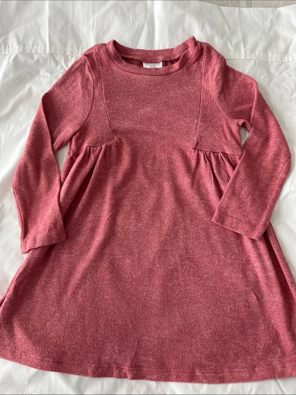 GAP Girls Long-Sleeve Heather Rose Dress